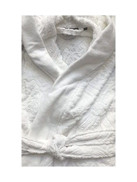 Roberto Cavalli Accappatoio Spugna di Puro Cotone Art. Damasco (L/XL)
