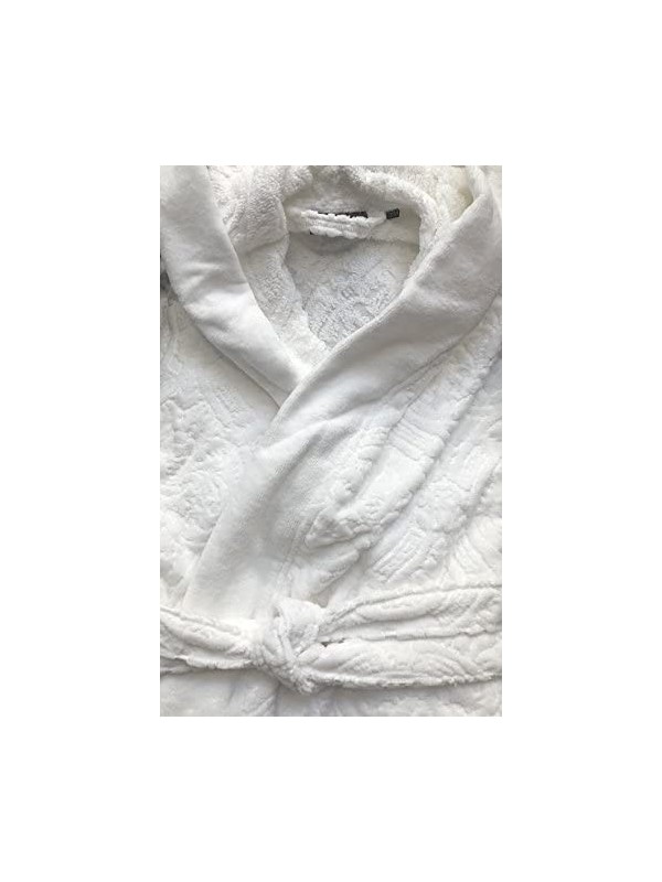 Roberto Cavalli Accappatoio Spugna di Puro Cotone Art. Damasco (L/XL)