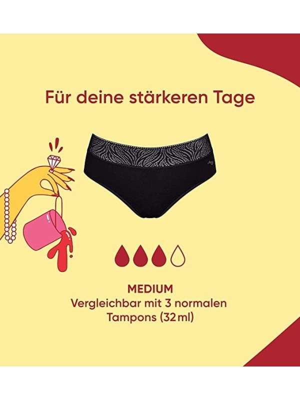 Sloggi Slip Tai mutanda igienica assorbenza media art. Period