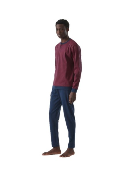 Ragno Pigiama uomo in caldo cotone art. U543N1