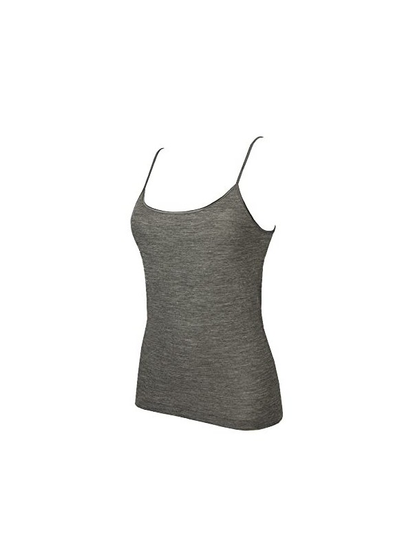 Ragno Canottiera donna spalla stretta merino e seta art. 07402E