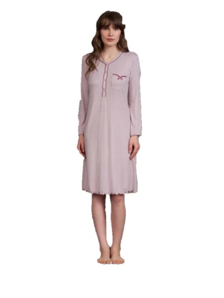 Linclalor Camicia da notte in viscosa elasticizzata art. 02763