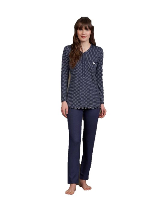 Linclalor Pigiama donna in viscosa elasticizzata art. 02785