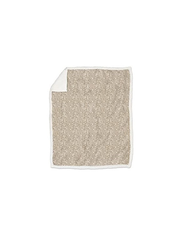Daunex Coperta in coral con retro agnellato art. elegance