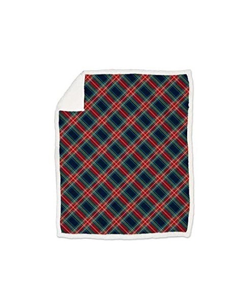 Daunex Coperta in morbido coral stampato con retro agnellato art. British