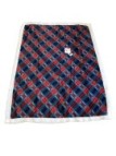 Daunex Coperta in morbido coral stampato con retro agnellato art. British