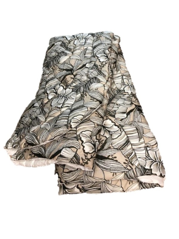 Cassera Trapunta matrimoniale in raso di puro cotone made in italy art. 0187