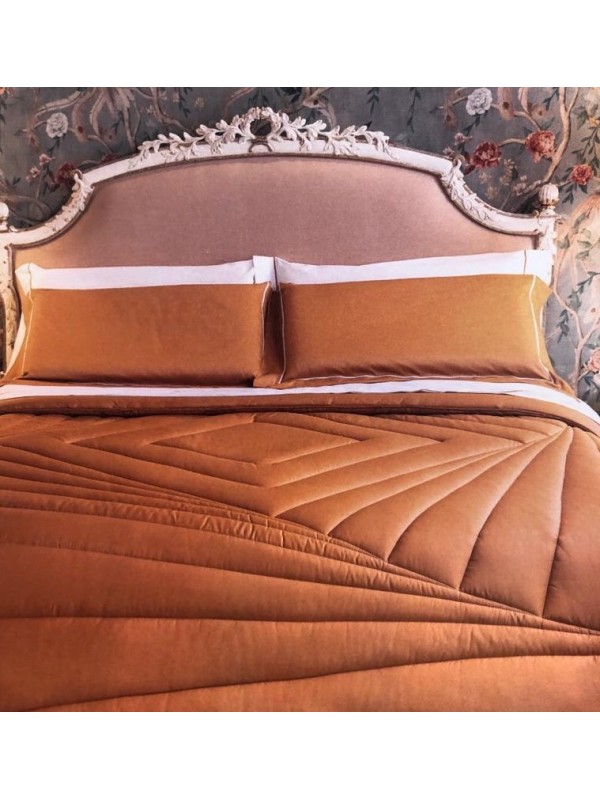 Cassera Completo lenzuola matrimoniali in raso di puro cotone made in Italy art. Bourdon