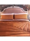 Cassera Completo lenzuola matrimoniali in raso di puro cotone made in Italy art. Bourdon