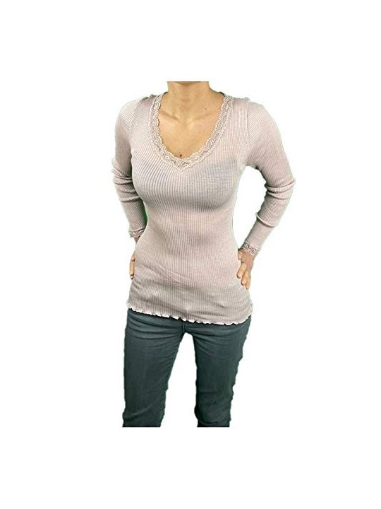 EMMEBIVI Maglia Manica Lunga Lana Seta Art. 91614