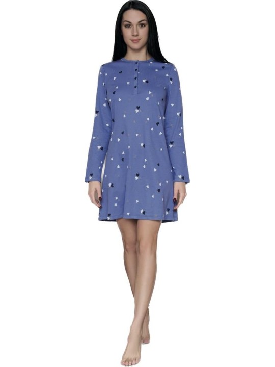 Bisbigli Camicia da notte in caldo cotone art. 92787