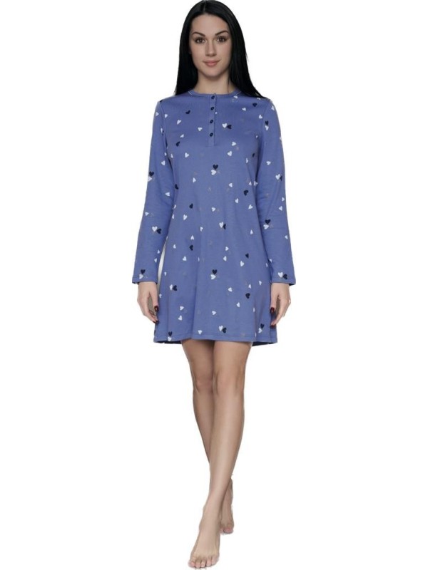 Bisbigli Camicia da notte in caldo cotone art. 92787