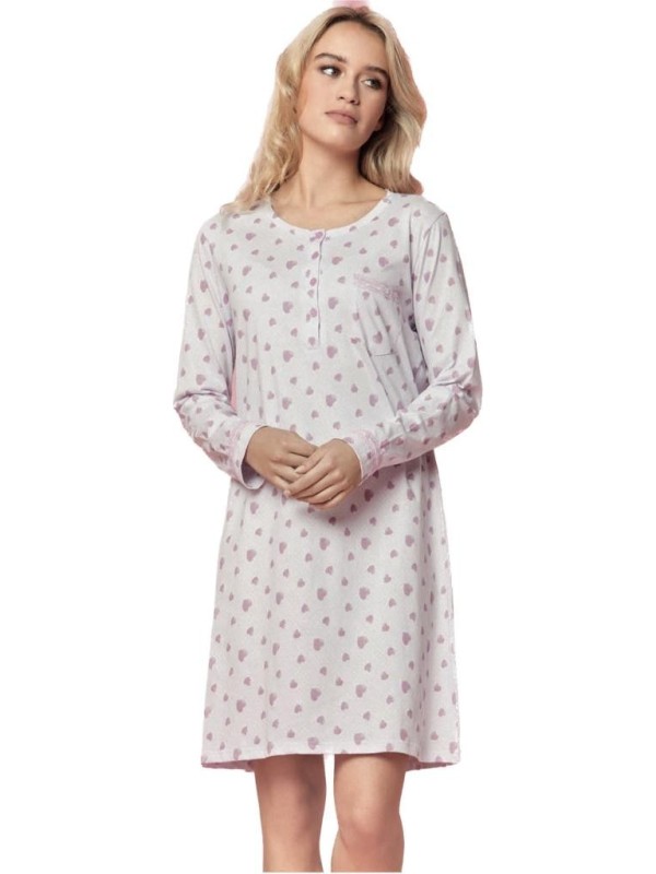 Infiore Camicia da notte in puro cotone art. LVR1282