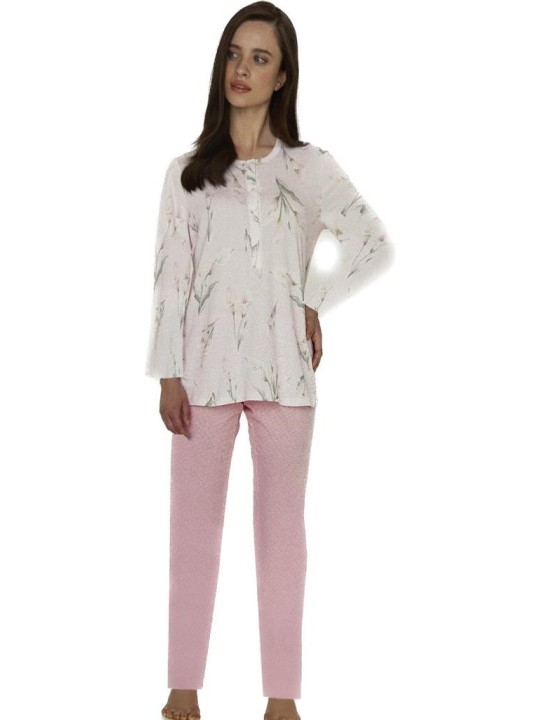 Linclalor Pigiama donna in puro cotone art. 74665
