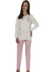 Linclalor Pigiama donna in puro cotone art. 74665