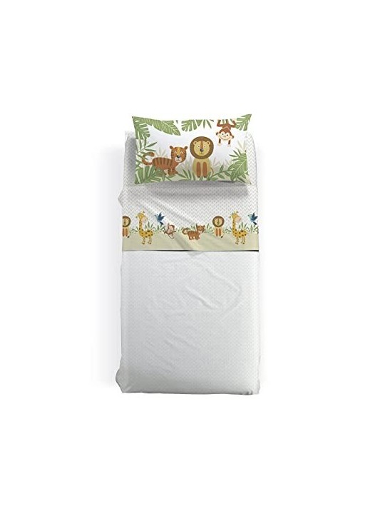 Caleffi Completo lenzuola in puro cotone stampato art. Tropical