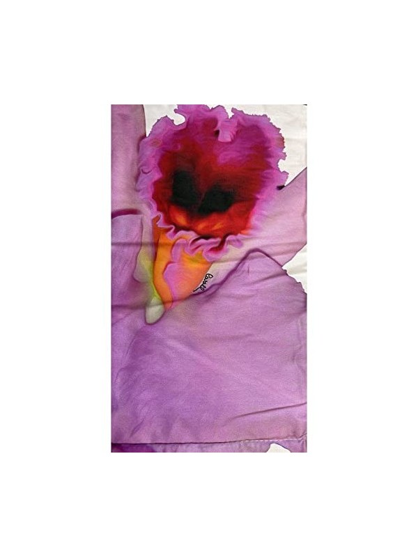 Roberto Cavalli Copriletto trapuntato leggero in raso di puro cotone made in Italy art. Foulard