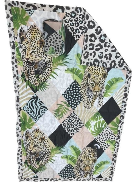 Daunex Telo mare in microfibra double face + astuccio art. Bali
