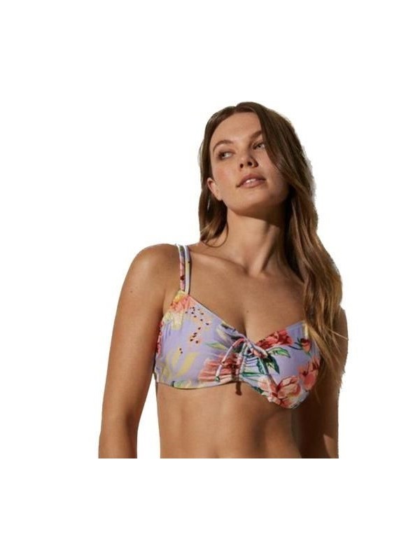 Ysabel Mora Bikini donna con ferretto minimizer coppa D slip alto modellante art. 82272