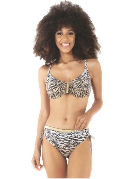 Vacanze Italiane Bikini con ferretto slip medio art. VI23-122