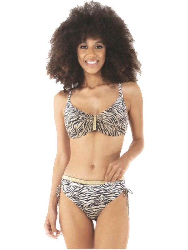 Vacanze Italiane Bikini con ferretto slip medio art. VI23-122