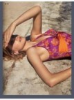Vacanze Italiane Costume intero con incrocio e coppe art. VI23-033
