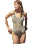 Vacanze Italiane Costume intero coppe sfoderabili tessuto lurex art. VI23-050