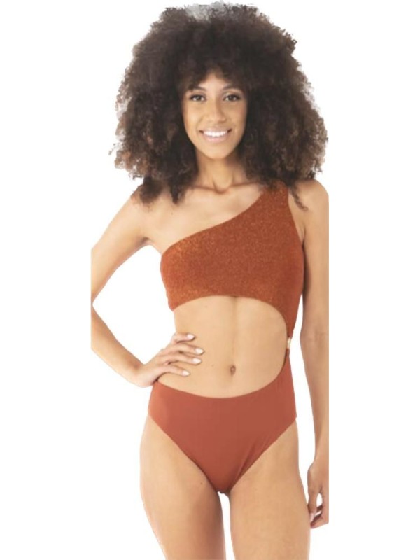 Vacanze Italiane Trikini lurex monospalla art. VI23-137