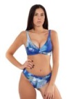 Summer Queen Bikini coppe sfoderabili slip alto made in Italy art. SQ203