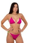 Summer Queen bikini triangolo con coppe reversibile made in Italy art. SQ2