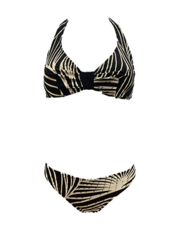 Bisbigli Bikini ferretto vela coppa C slip medio art. 616308