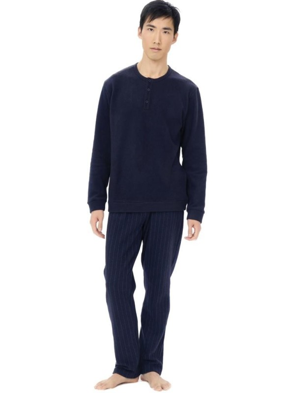 Ragno Pigiama uomo in punto milano cotton ecopile art. U769NU