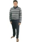Ragno Pigiama uomo in punto milano cotton ecopile scollo a V art. U776N2bis