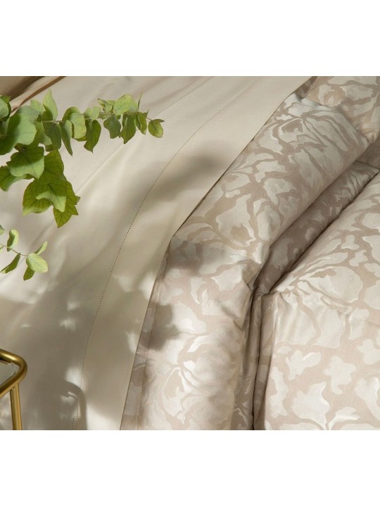 Caleffi Trapunta in Piuma in Raso Jacquard art. Sonnopiuma