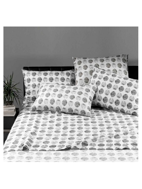 Caleffi Completo lenzuola in puro cotone stampato art. Denim