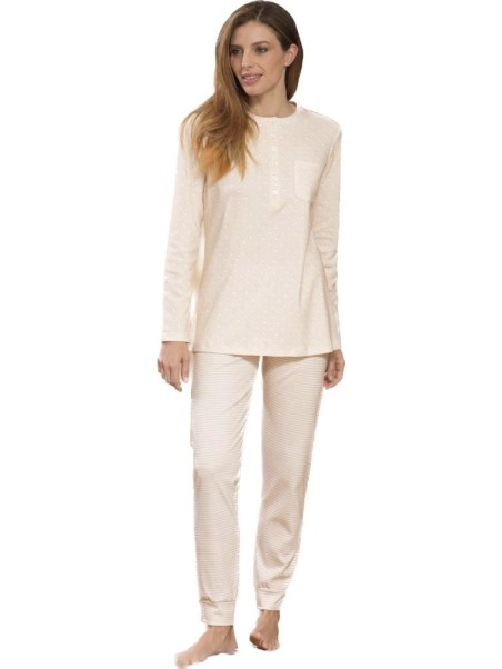 Bisbigli Pigiama donna in caldo cotone art. 92953