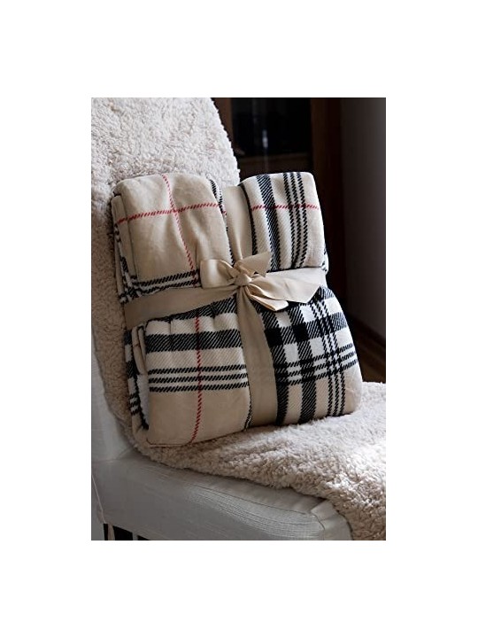 Daunex Coperta in morbido pile con retro sherpa art. Boston