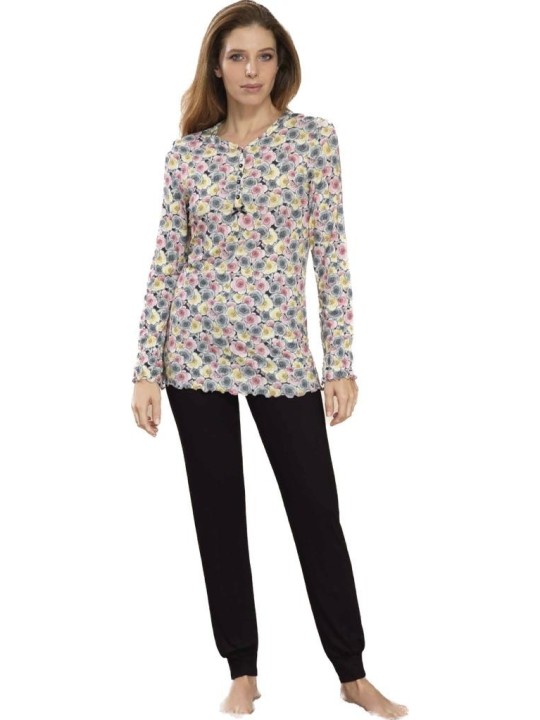 Bisbigli Pigiama donna in viscosa elasticizzata art. 02910
