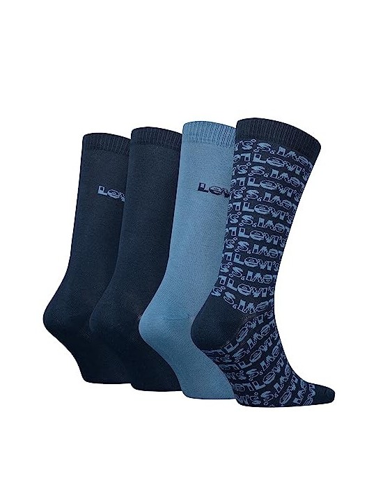 Levi's 4 paia calze uomo in caldo cotone