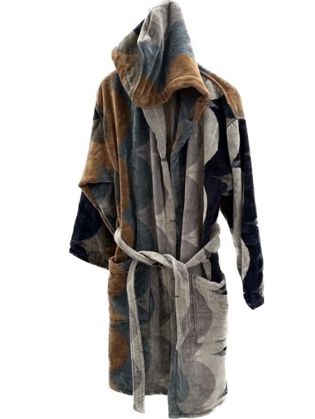 Carrara Accappatoio unisex in spugna velur di puro cotone art. Madrid