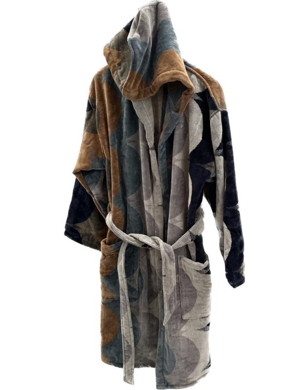 Carrara Accappatoio unisex in spugna velur di puro cotone art. Madrid