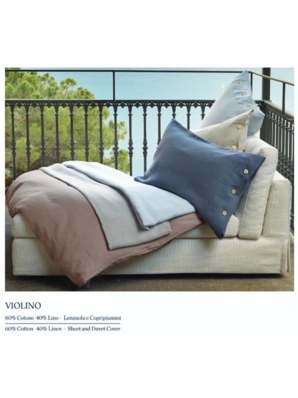 Bellora Coppia federe in percalle di puro cotone made in Italy art. Percolours