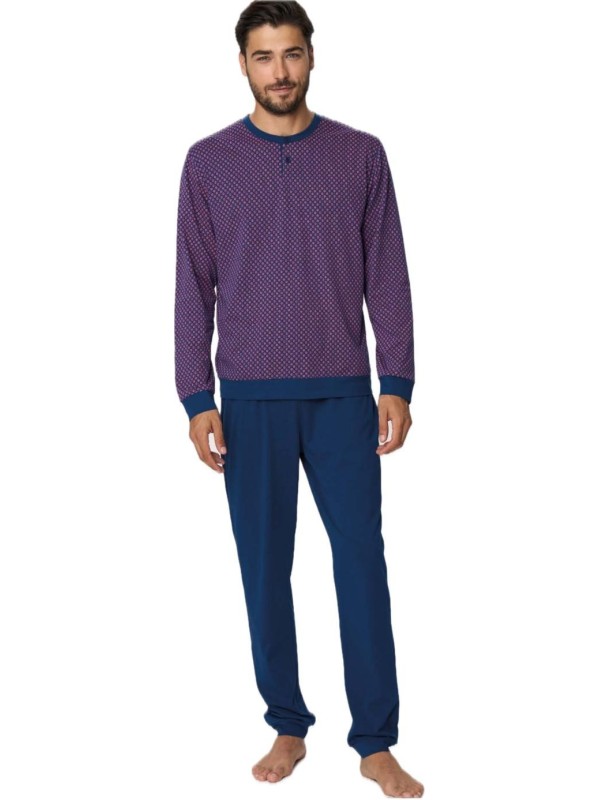 Ragno Pigiama uomo in puro cotone art. righe