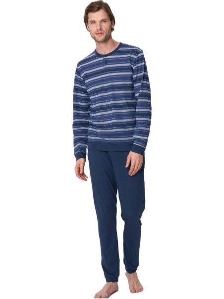 Ragno Pigiama uomo in puro cotone art. 010f