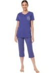 Ragno Pigiama donna in puro cotone manica corta pantalone pinocchio art. A18F