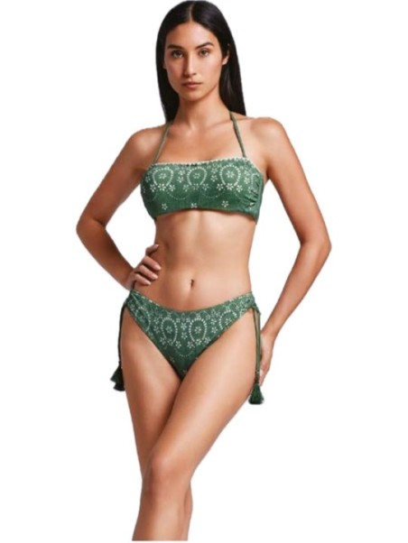 Vacanze Italiane Bikini fascia sfoderabile con ferretto slip medio art. VI24128