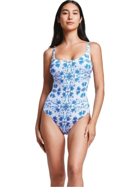 Vacanze Italiane Costume Intero Coppe sfoderabili stras applicati Art. VI24061