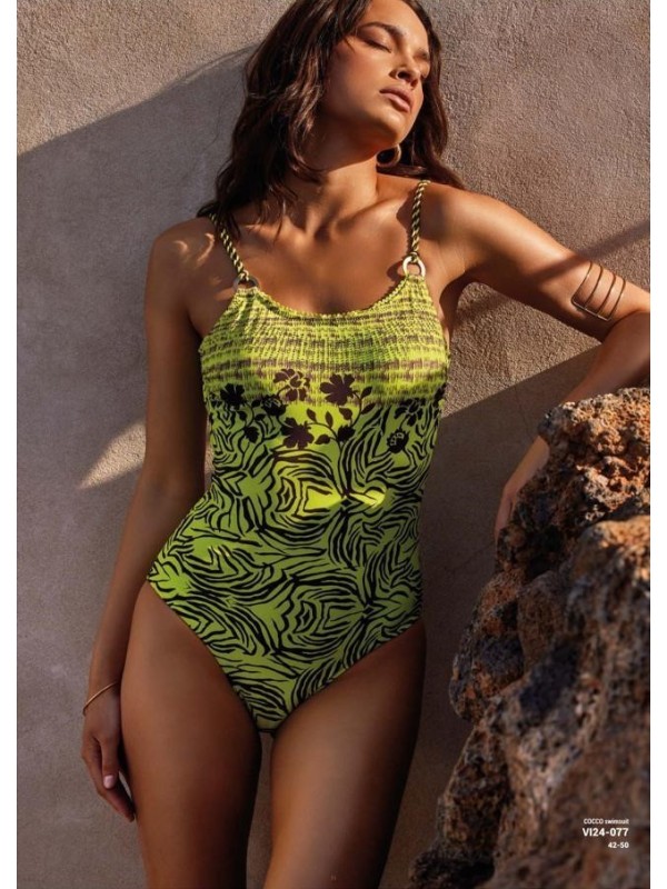 Vacanze Italiane Costume Intero Coppe sfoderabili stras applicati Art. VI24001