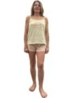 Infiore Pigiama donna a bretellina in puro cotone art. 651714