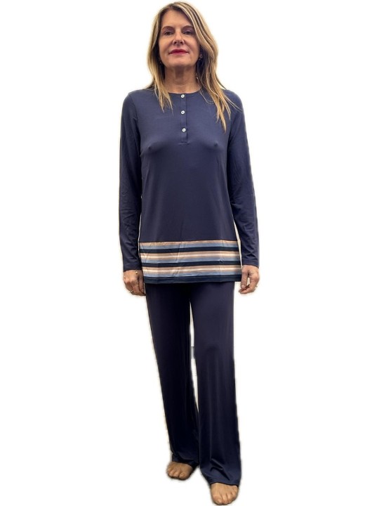 Bisbigli Pigiama donna in viscosa elasticizzata art. 102991